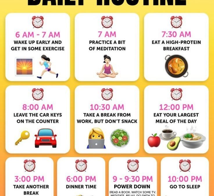 Eating Schedule to Lose Weight