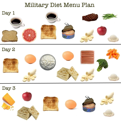 What is the Fastest Way to Lose Weight on the Military Diet?