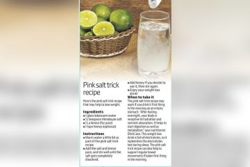 What is the Pink Salt Trick for Weight Loss