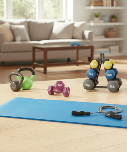 Non-Slip Neoprene Dumbbell Set for Strength Training
